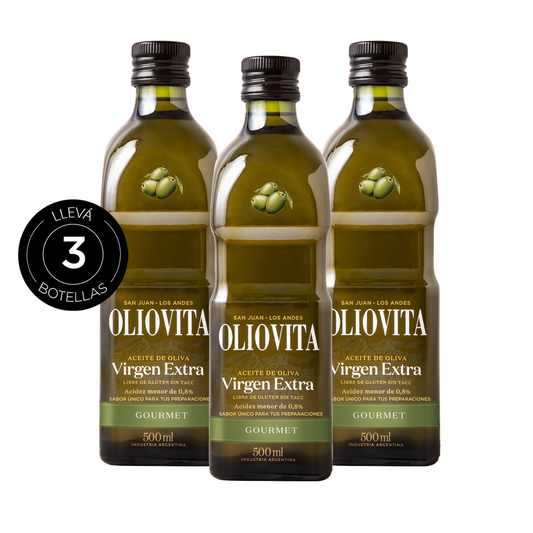 Oliovita Gourmet BT 3X500